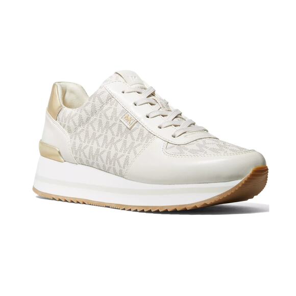 Michael Kors Women's Monique Knit Running Trainer Sneakers Cream Size 6 M - Picture 5 of 5